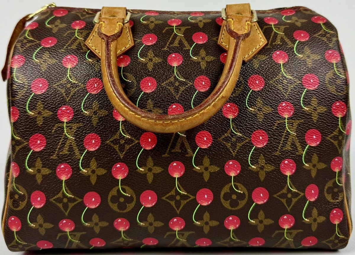 Louis Vuitton × Takashi Murakami Louis Vuitton - Takashi Murakami - SS2005 -Cerises Speedy 25 Size ONE SIZE - 16 Thumbnail
