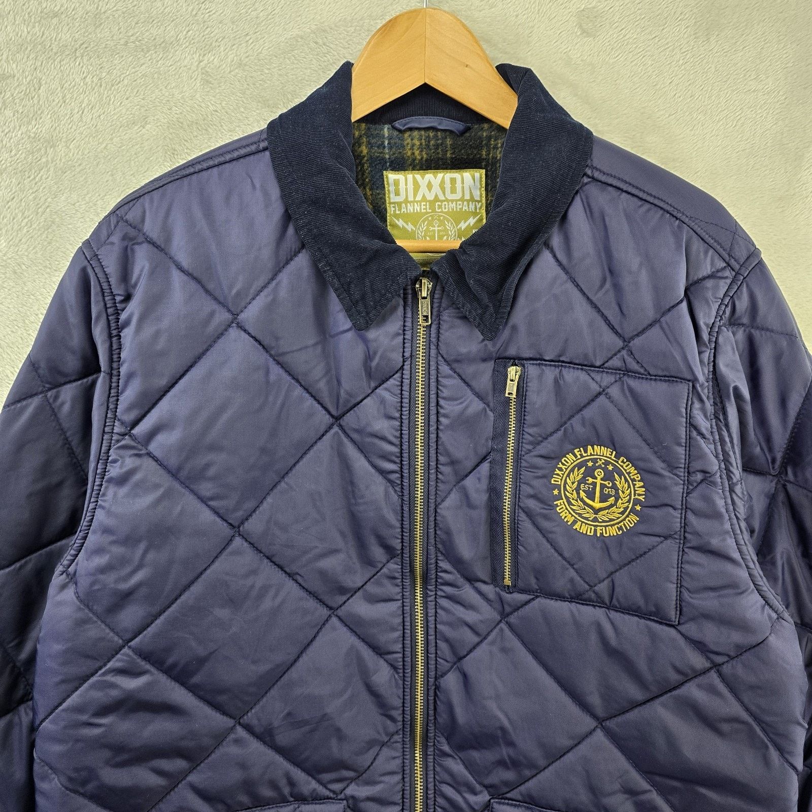 Dixxon Dixxon Flannel Co Salty Diamond Stitched Quilted Jacket XL Size US XL / EU 56 / 4 - 3 Thumbnail