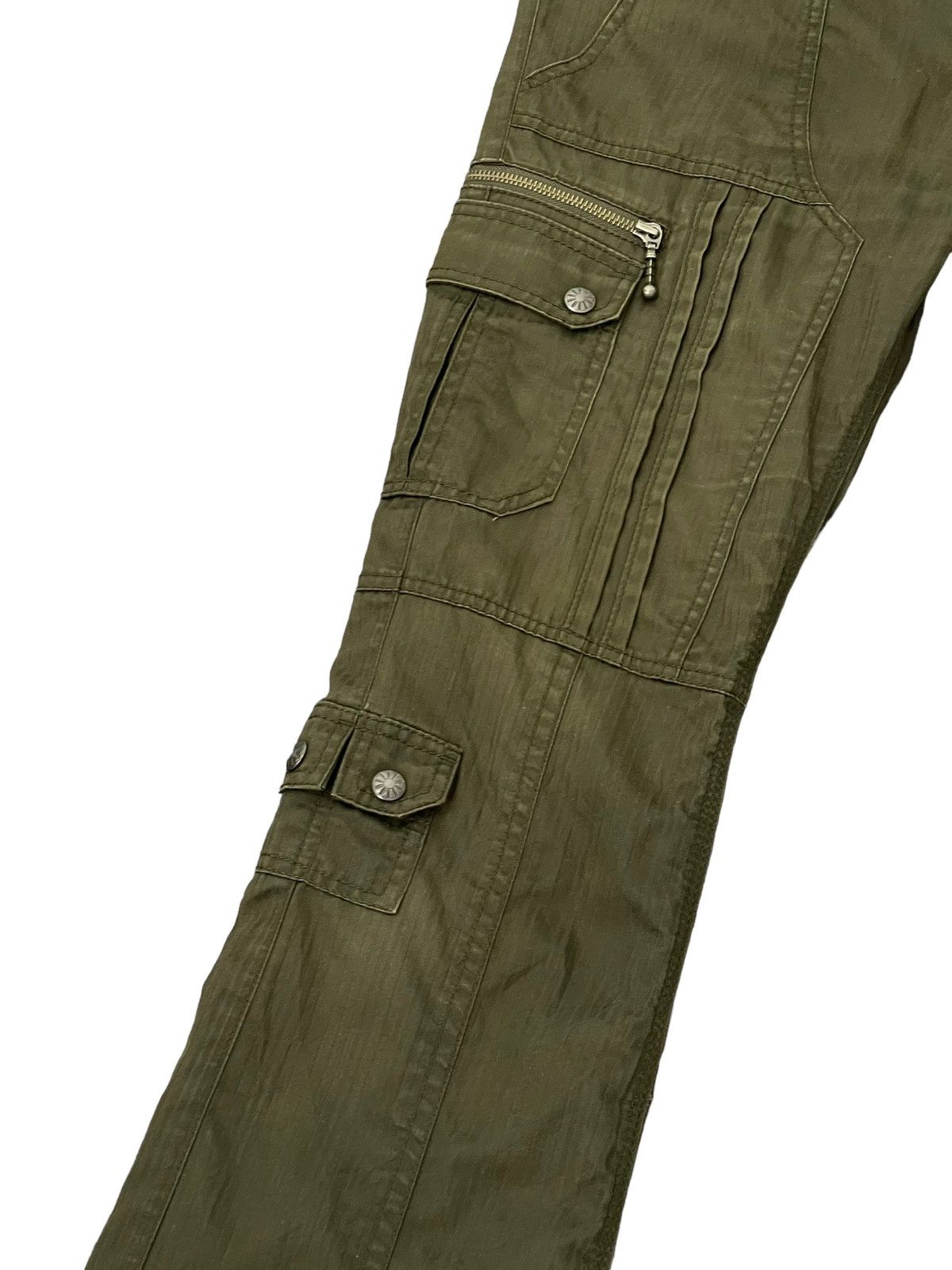HIDEAWAYS Flare Cargo Tactical Hideaways Nicole Boot Cut 8🟦0 Size US 30 / EU 46 - 6 Thumbnail