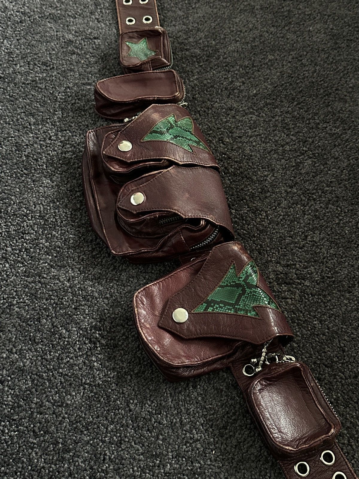 KMRii Python waist pouch