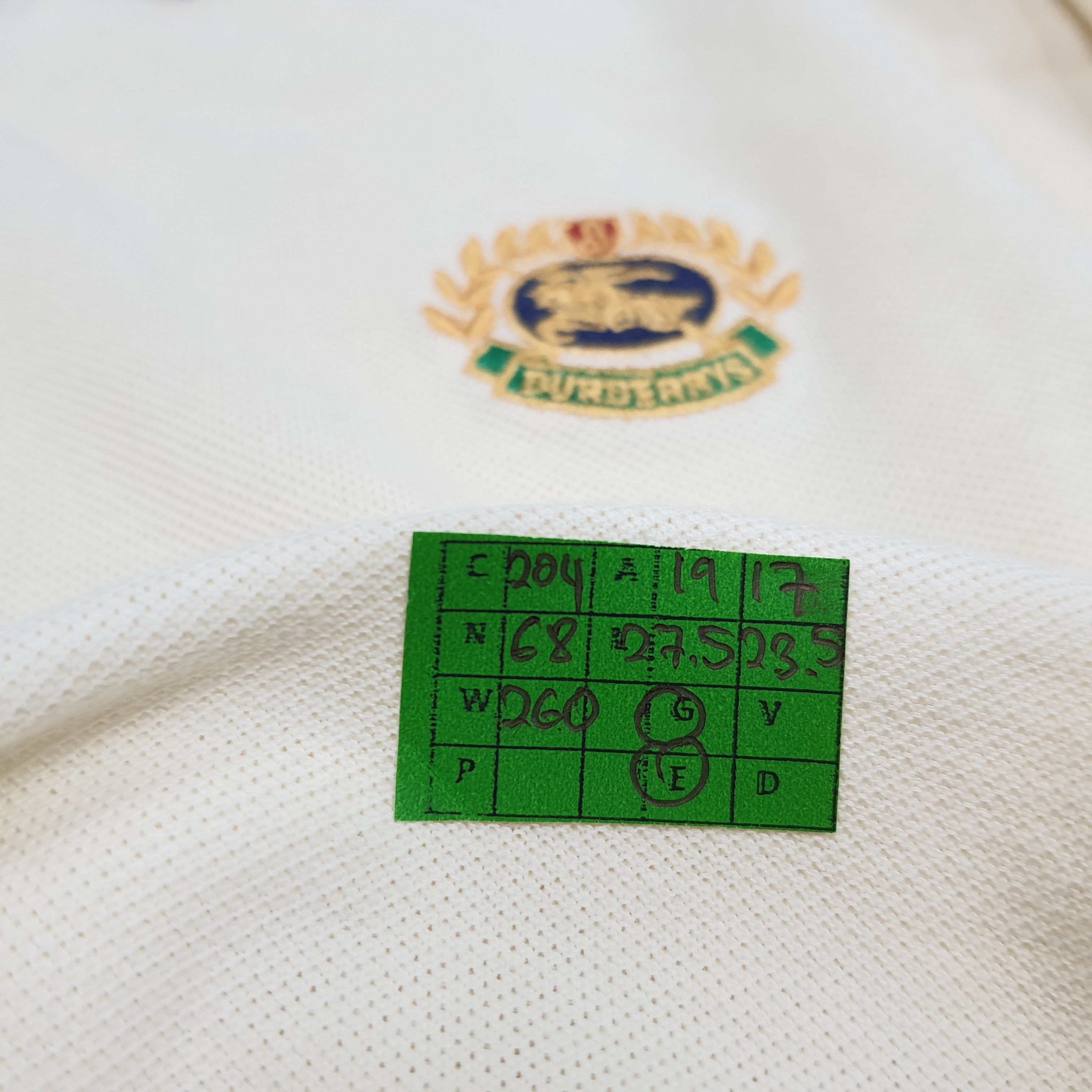 Burberry × Vintage Vintage Burberrys London Nova Check Long Sleeve Polo Shirt Size US M / EU 48-50 / 2 - 9 Thumbnail