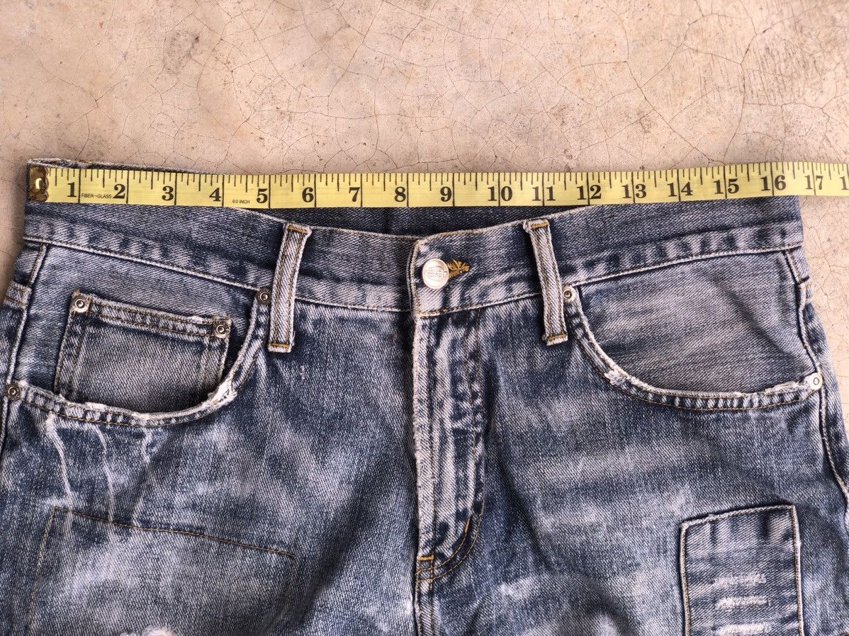 Dickies 🔥Distressed Dickies Denim Panst Size US 33 - 15 Thumbnail
