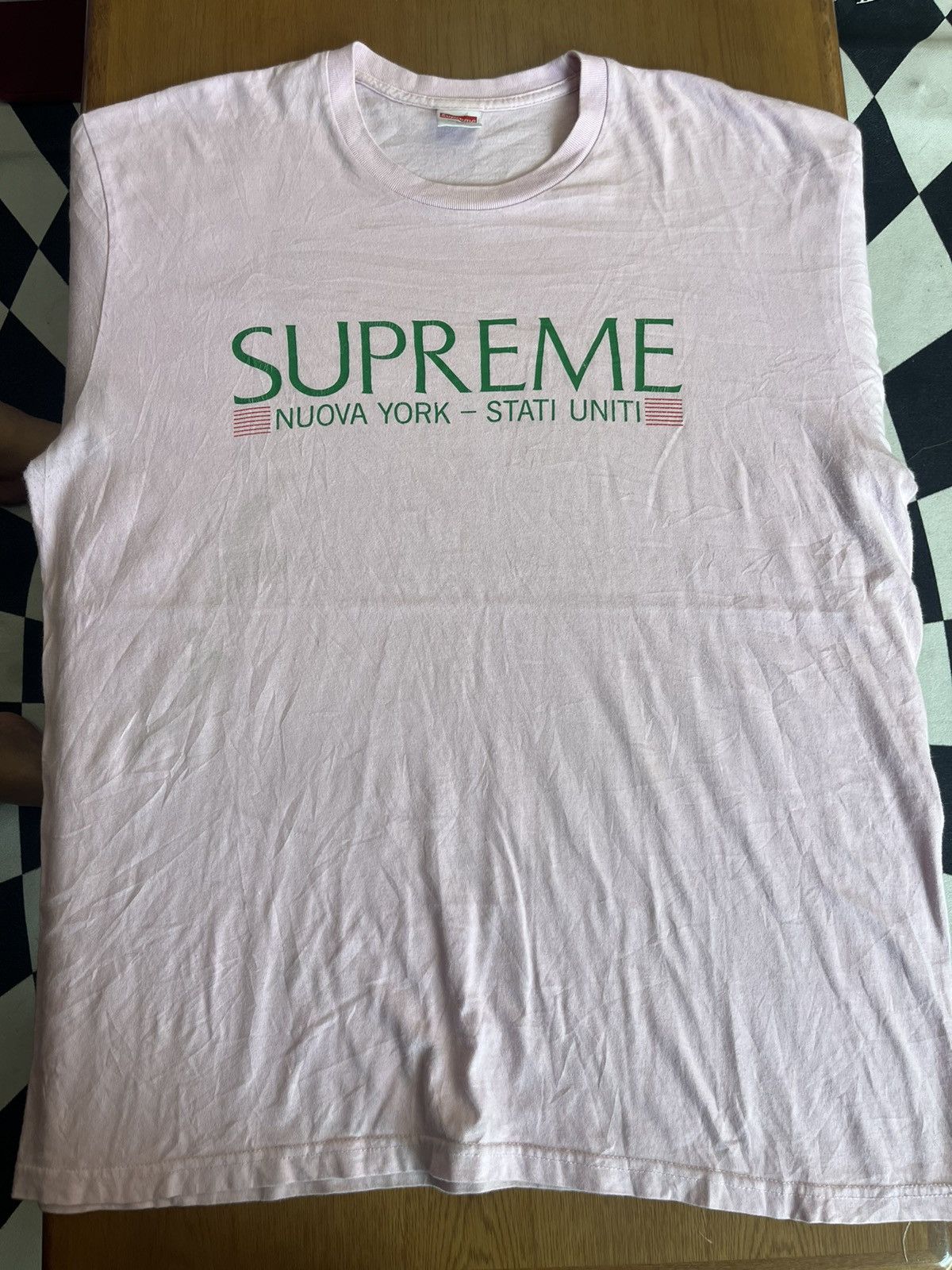 Supreme SUPREME NUOVA YORK - STATI UNIT 00’s Tshirt Size US XL / EU 56 / 4 - 3 Thumbnail
