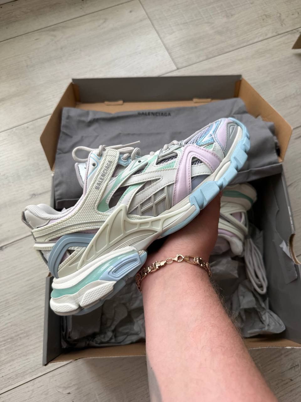 Balenciaga BALENCIAGA TRACK 2.0 MULTICOLOR Size US 10 / IT 40 - 5 Thumbnail