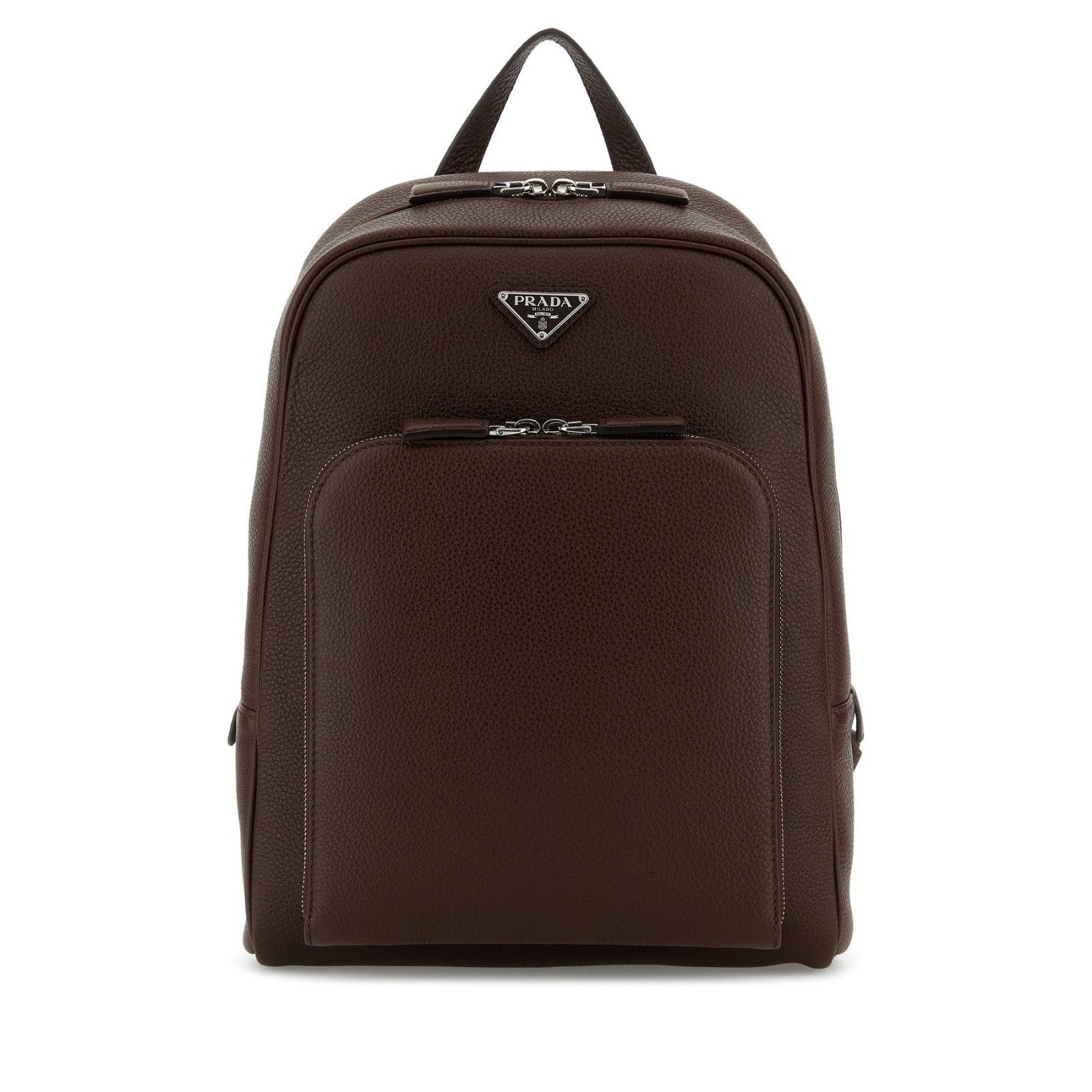 Prada PRADA Brown Leather Backpack New & Authentic Size ONE SIZE - 1 Thumbnail