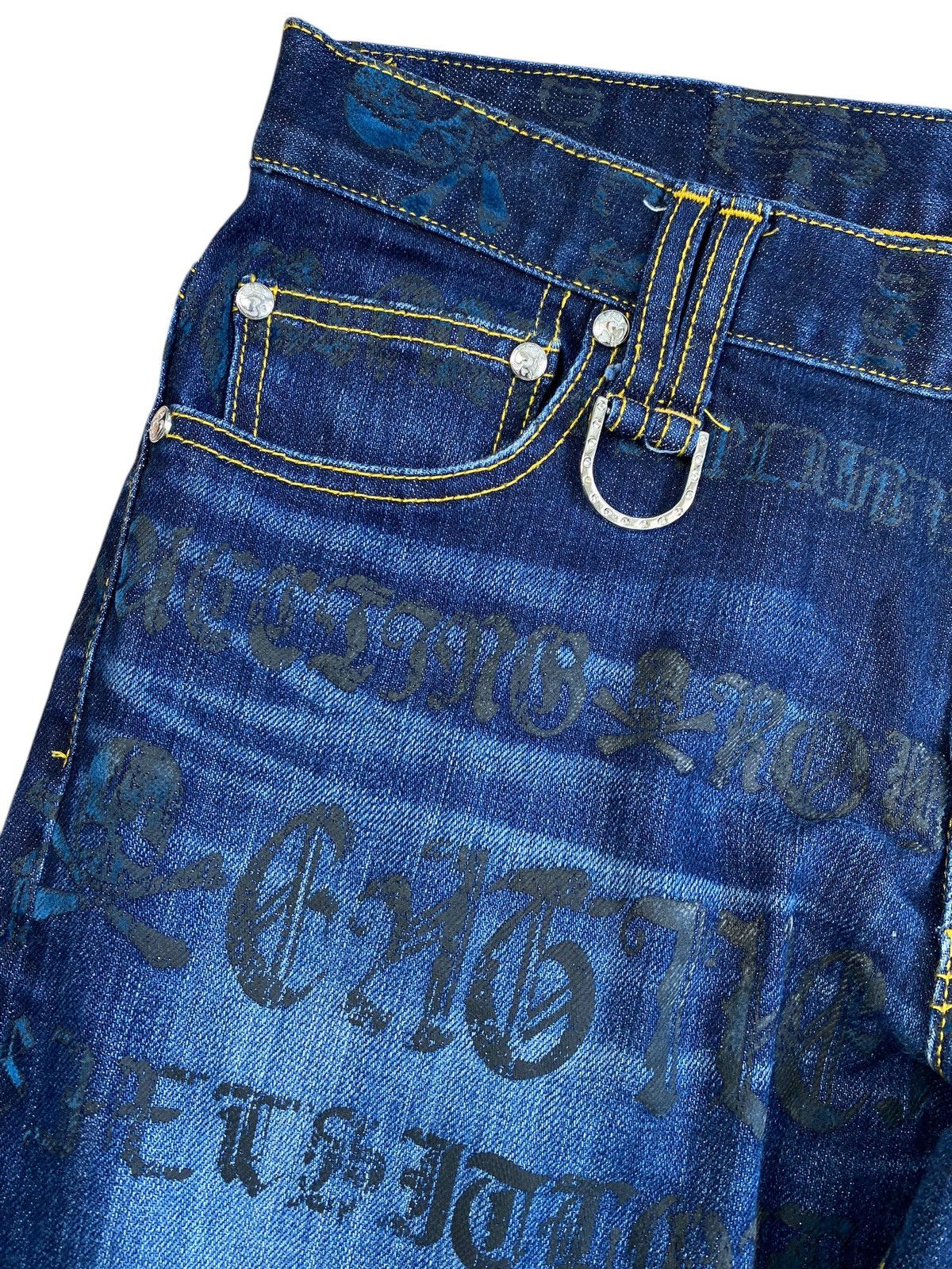Japanese Brand Roen for men Script Regular Fit Denim Size US 32 / EU 48 - 5 Thumbnail