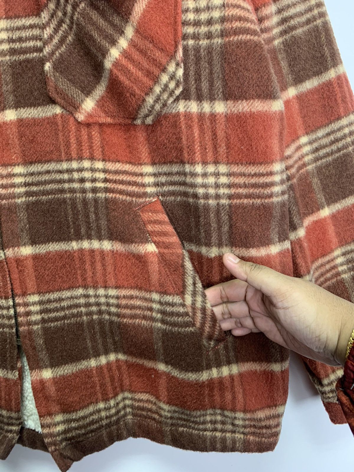 Flannel × Japanese Brand × Vintage Vintage Baranet Buttons Jacket Size US L / EU 52-54 / 3 - 7 Thumbnail