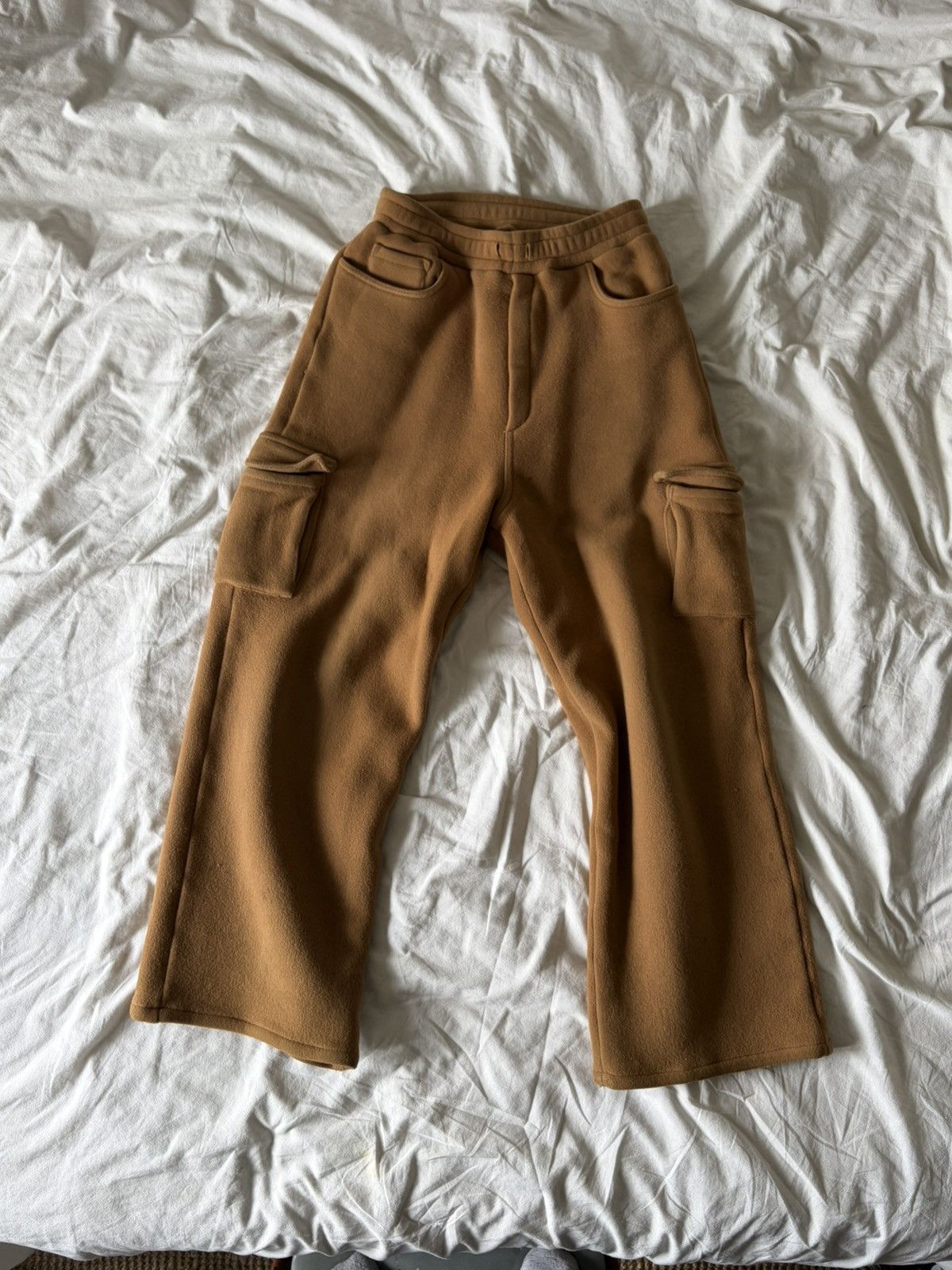 Sunnei Sunnei Wide Leg Wool Cargo Pants Size US 30 / EU 46 - 1 Thumbnail