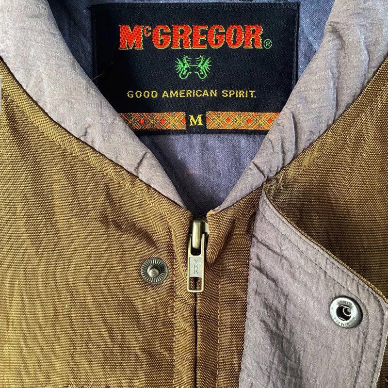 Vintage McGregor Brown Bomber Vintage Jacket Size US M / EU 48-50 / 2 - 4 Thumbnail