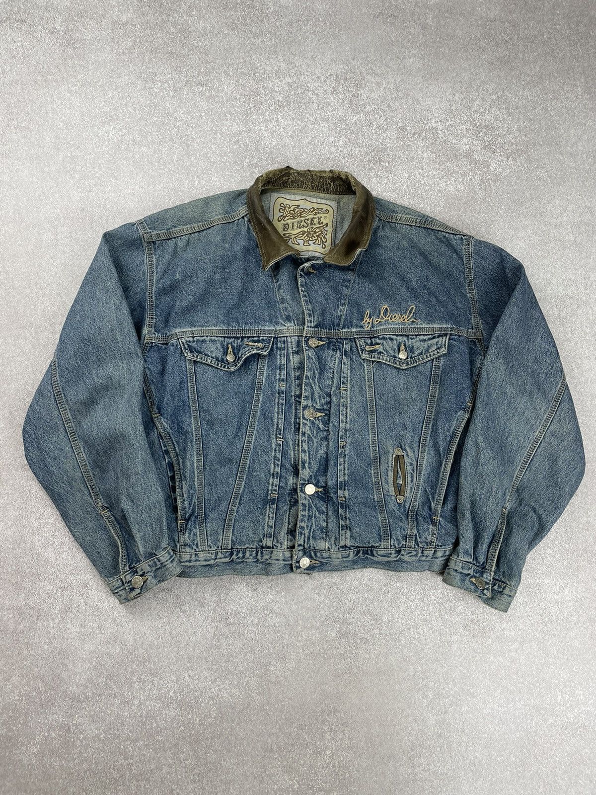 新品未使用 diesel デニムジャケット Jean Paul Gaultier トラッカージャケット アーカイブ Y2K（00s