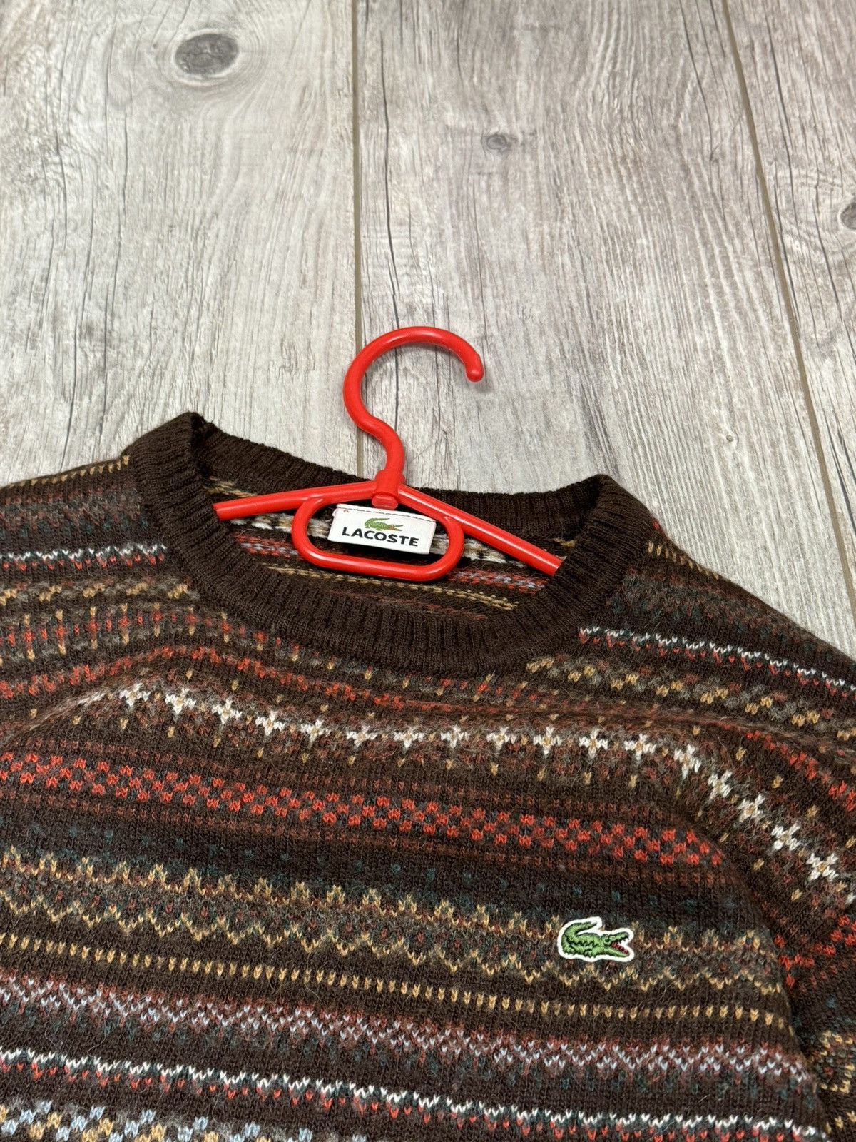 Lacoste VINTAGE SWEATSHIRT LACOSTE LUXURY SWEATER SIZE S Size US S / EU 44-46 / 1 - 12 Thumbnail