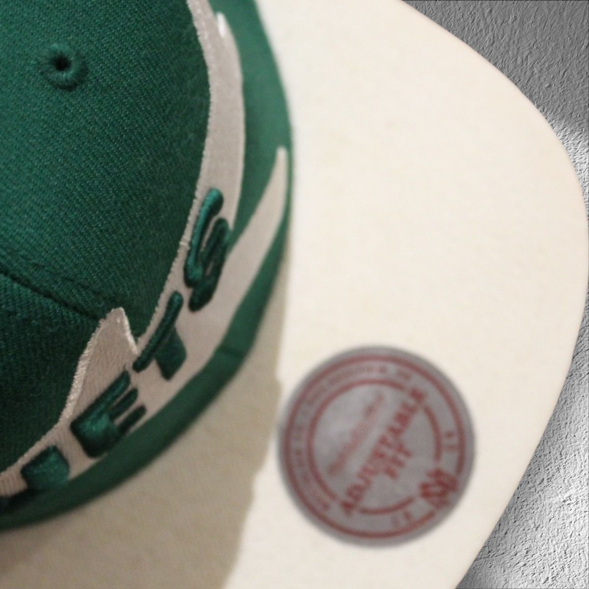 Mitchell & Ness New York Jets Throwback Snapback Hat Size ONE SIZE - 7 Thumbnail