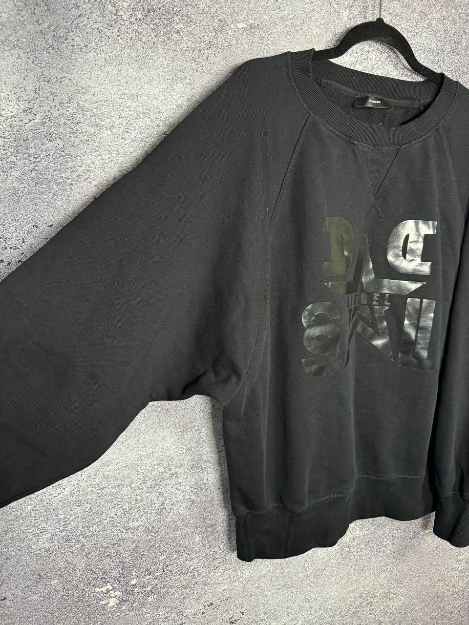 Diesel Diesel Sweatshirt Black Logo Streetwear XL Size Size US XL / EU 56 / 4 - 7 Thumbnail