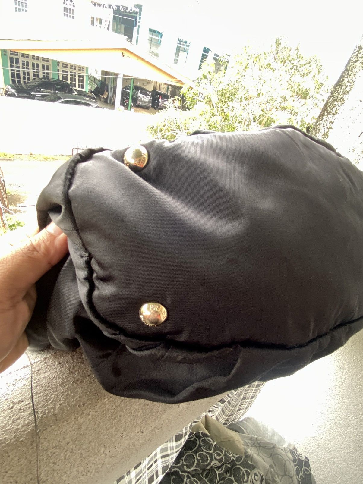Prada PRADA Made In Italy Shoulder Bag material Leather and nylon Size ONE SIZE - 7 Thumbnail