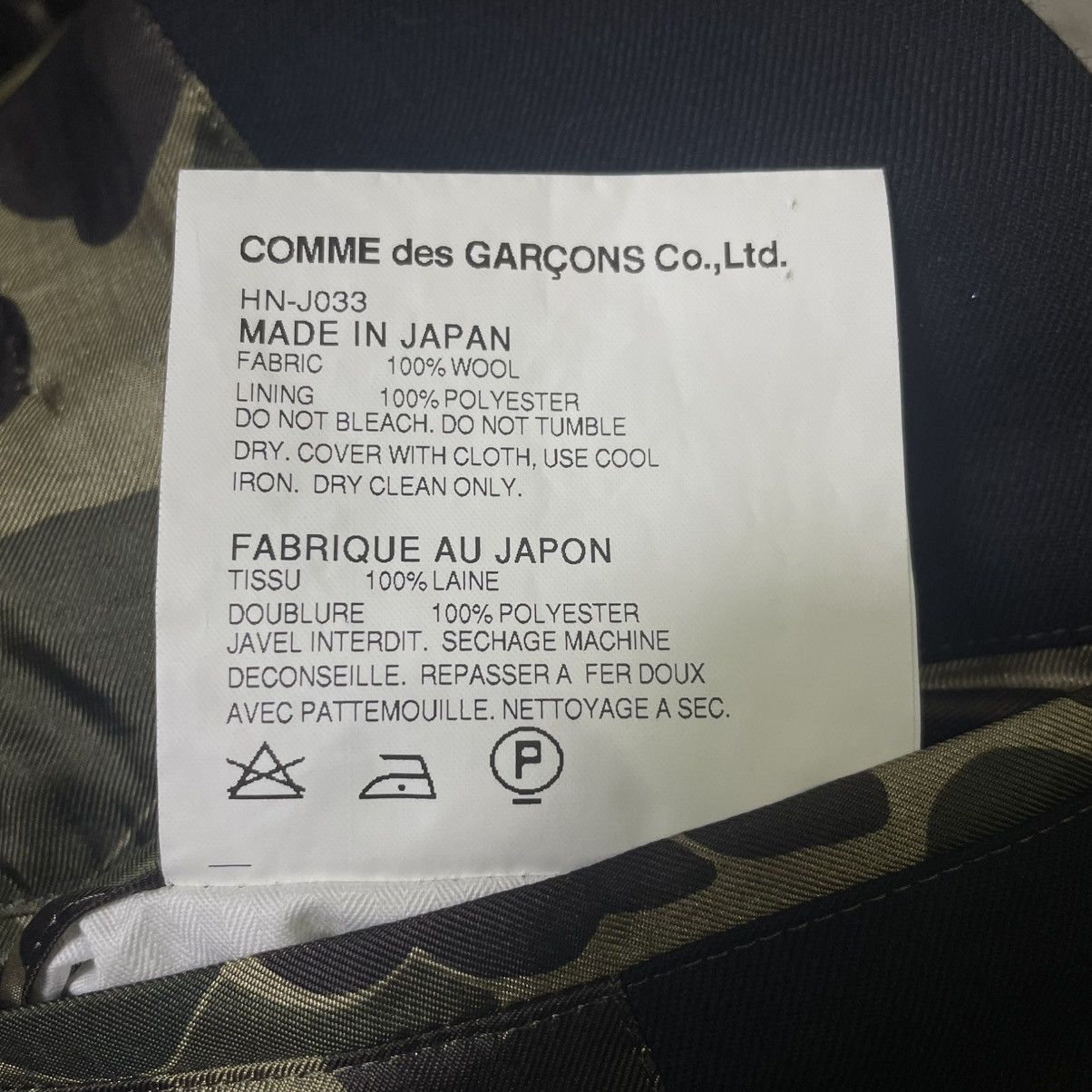 Comme des Garcons Homme Comme des Garcons Homme AD2014 Blazer Size 36S - 11 Thumbnail