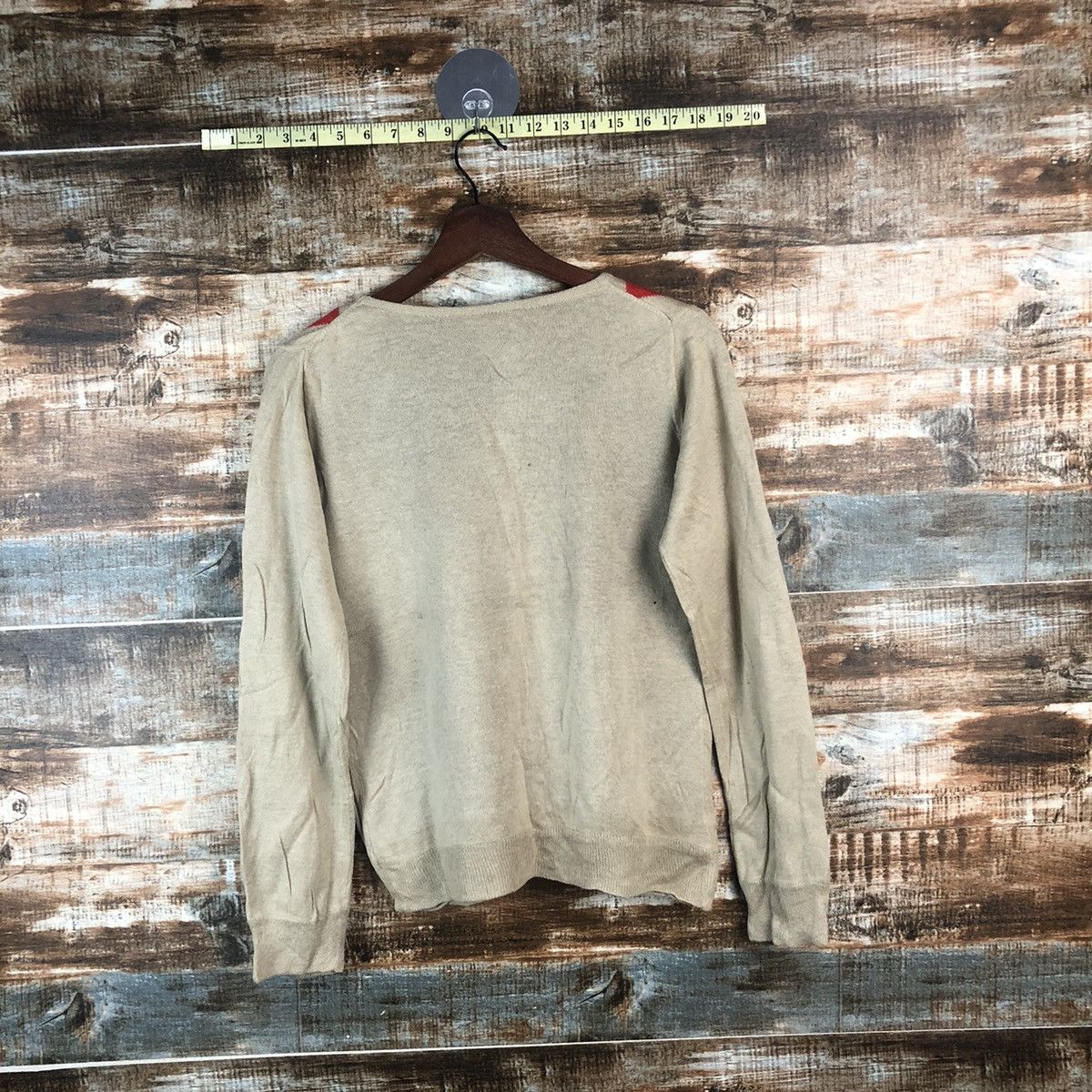 Homespun Knitwear × Japanese Brand DL Japan vintage cardigan Beige Knitwear #C672 Size S / US 4 / IT 40 - 10 Thumbnail