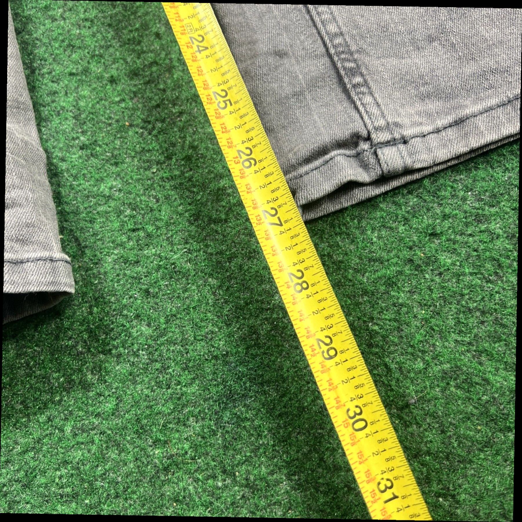 Calvin Klein Calvin Klein Jeans Women 8 Slim Boyfriend Gray Zip Fly 32x27 Stretch Mid Rise Size 24" / US 00 / IT 34 - 7 Thumbnail
