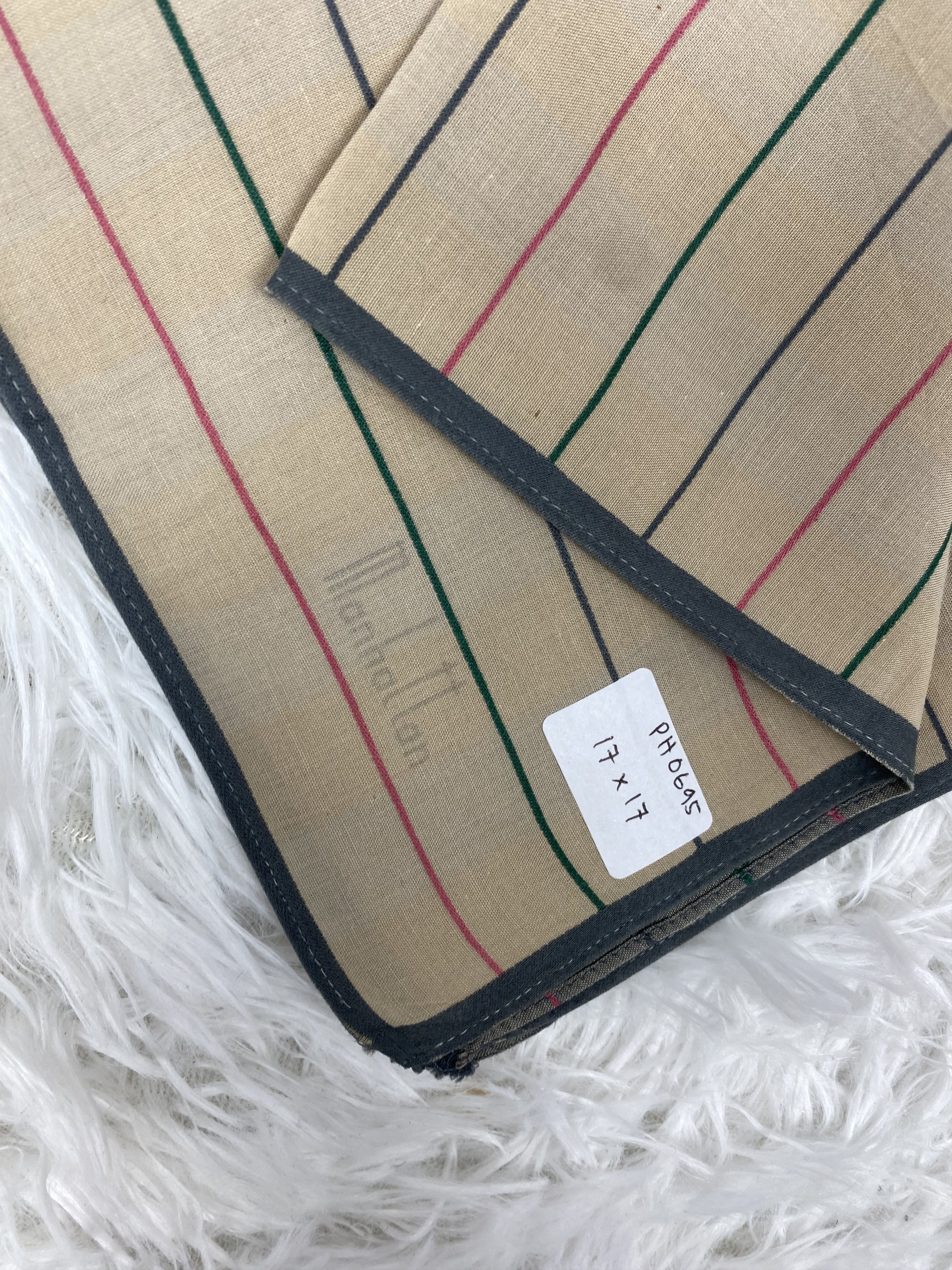 Manhattan Portage × Vintage Vintage Manhattan Handkerchief Neckerchief PH0695 Size ONE SIZE - 2 Thumbnail