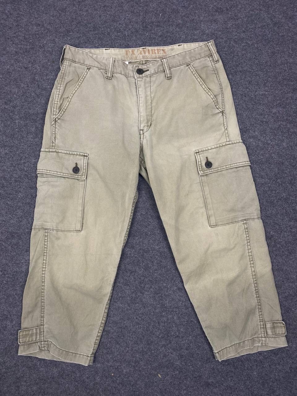 Avirex avirex ankle cut cargo pants nice design Size US 33 - 8 Thumbnail