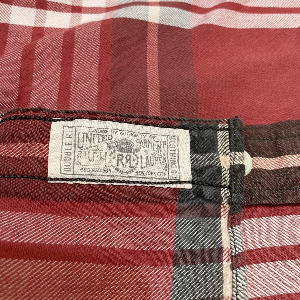 RRL Ralph Lauren Double RL Ralph Lauren Plaid Shirt Size US S / EU 44-46 / 1 - 3 Thumbnail
