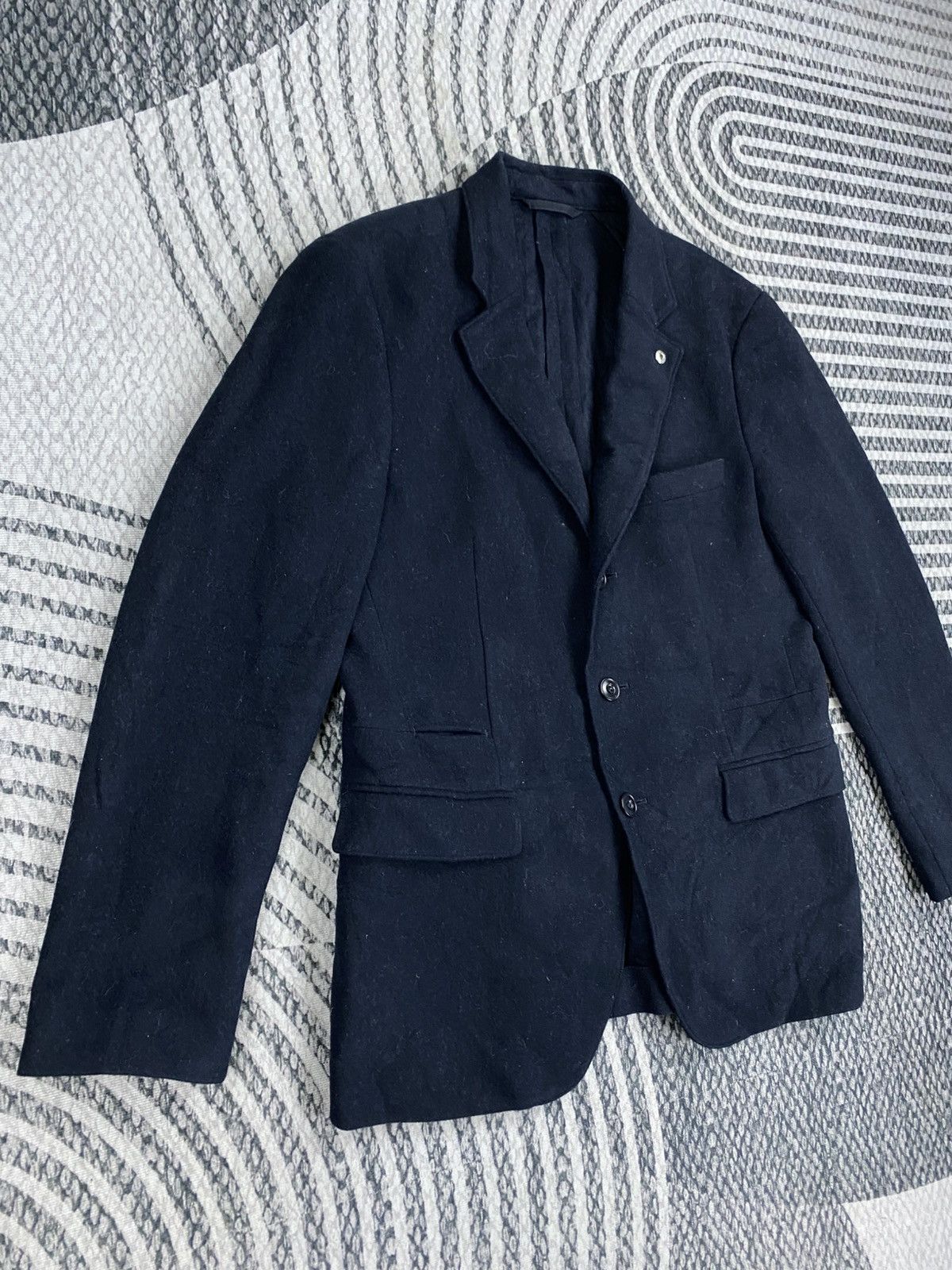 Lemaire × Uniqlo Lemaire X Uniqlo Wool Cashmere Blazer Size US M / EU 48-50 / 2 - 3 Thumbnail