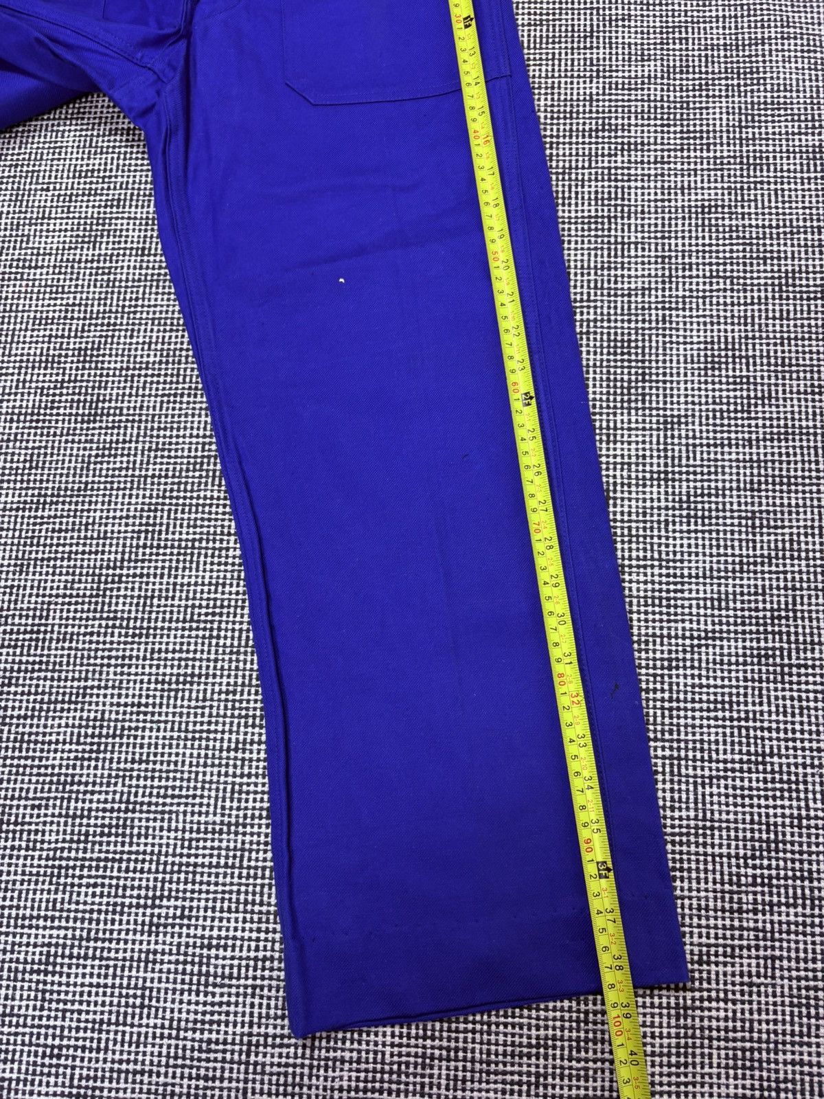 Le Laboureur 70s Macober cropped French worker trousers Size US 32 / EU 48 - 6 Thumbnail