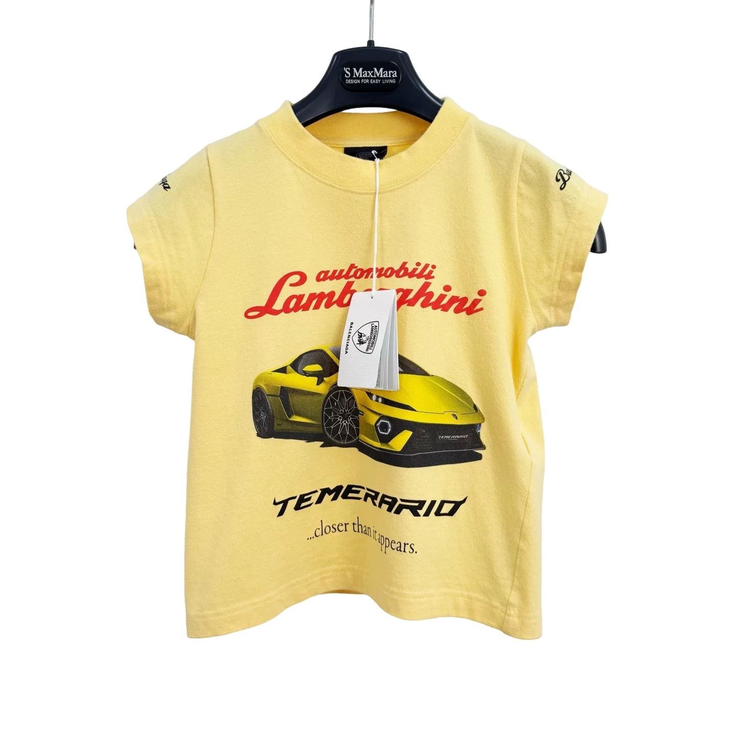 Balenciaga Balenciaga x Lamborghini Graphic T-Shirt Yellow Size XS Size US XS / EU 42 / 0 - 1 Thumbnail