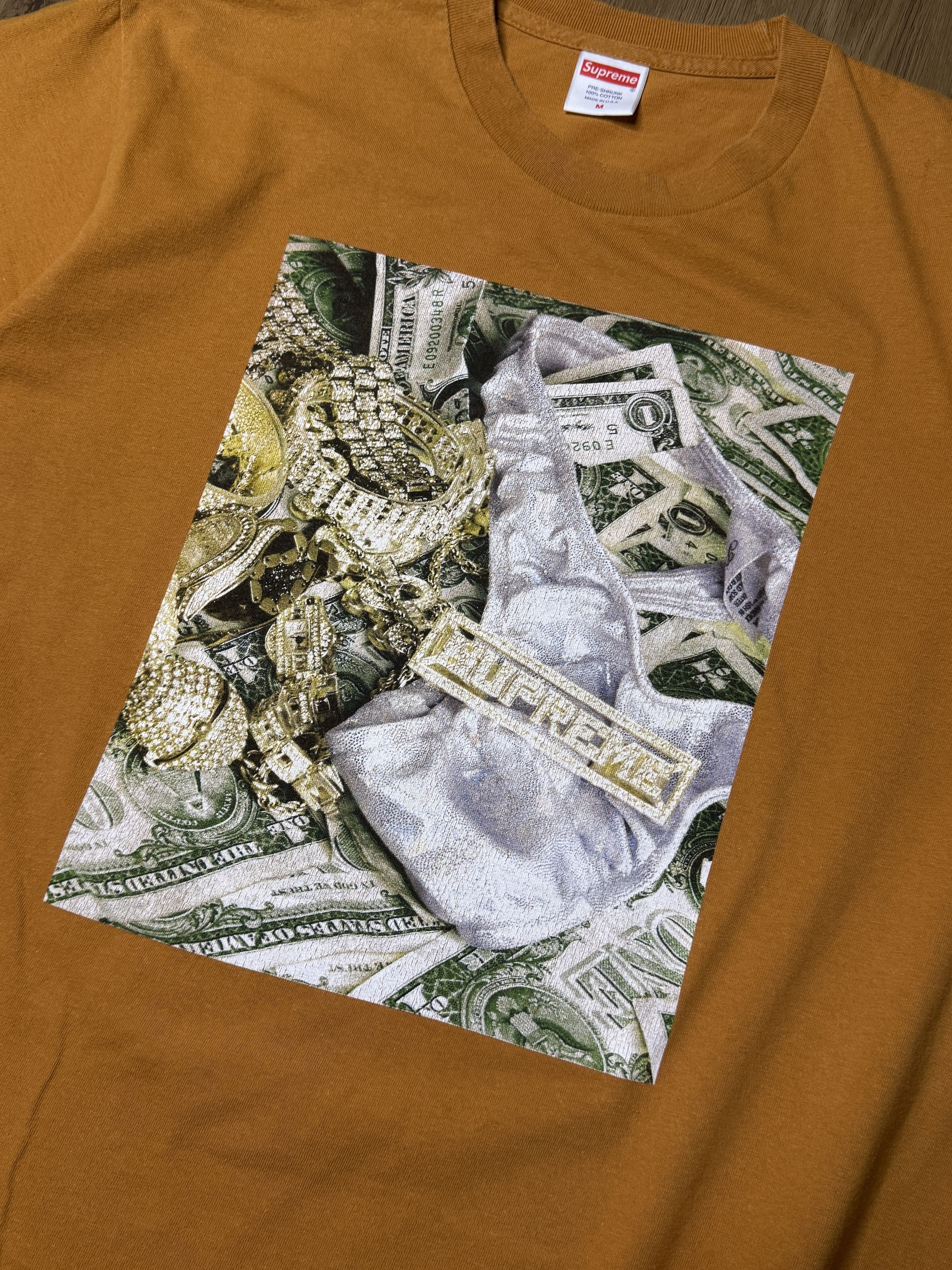 Supreme Supreme Bling Tee size Mediun Size US M / EU 48-50 / 2 - 6 Thumbnail