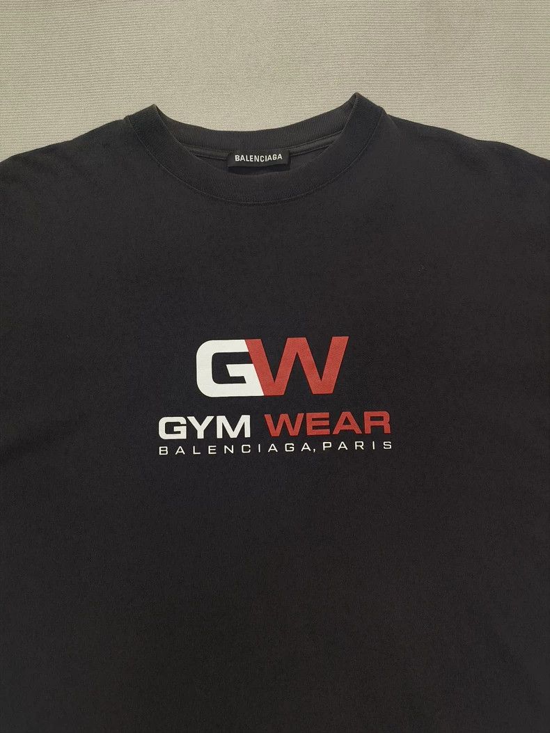 Balenciaga Balenciaga Black short sleeve with GW letter logo on the ch Size US XS / EU 42 / 0 - 3 Thumbnail