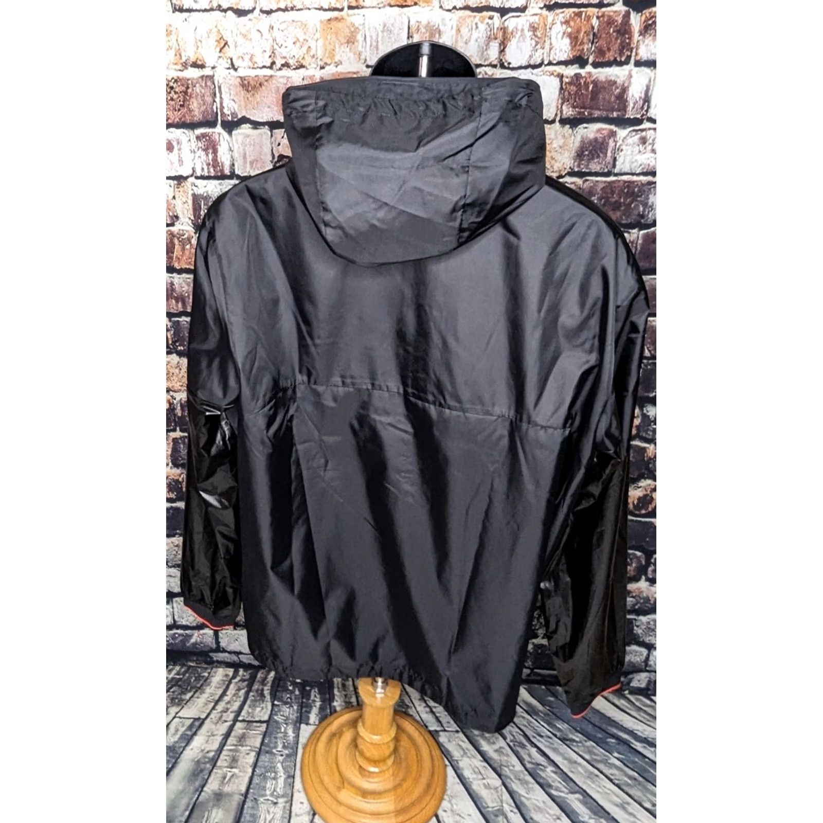 Under Armour Under armour Windbreaker Jacket Black Hooded Mens Large RUSH TRAINING Size US L / EU 52-54 / 3 - 7 Thumbnail