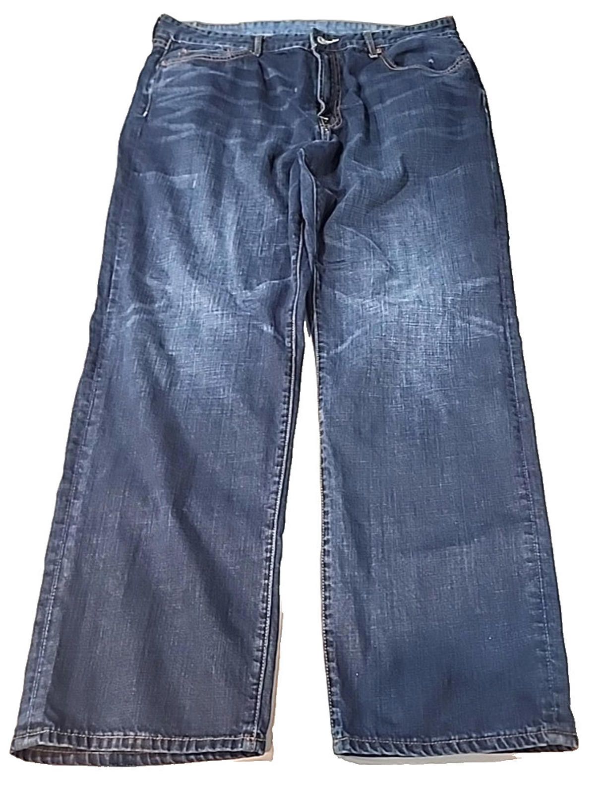 Lucky Brand Lucky Brand Mens Jeans Actual 36Wx31L Blue Relaxed LB2 Size US 36 / EU 52 - 1 Thumbnail