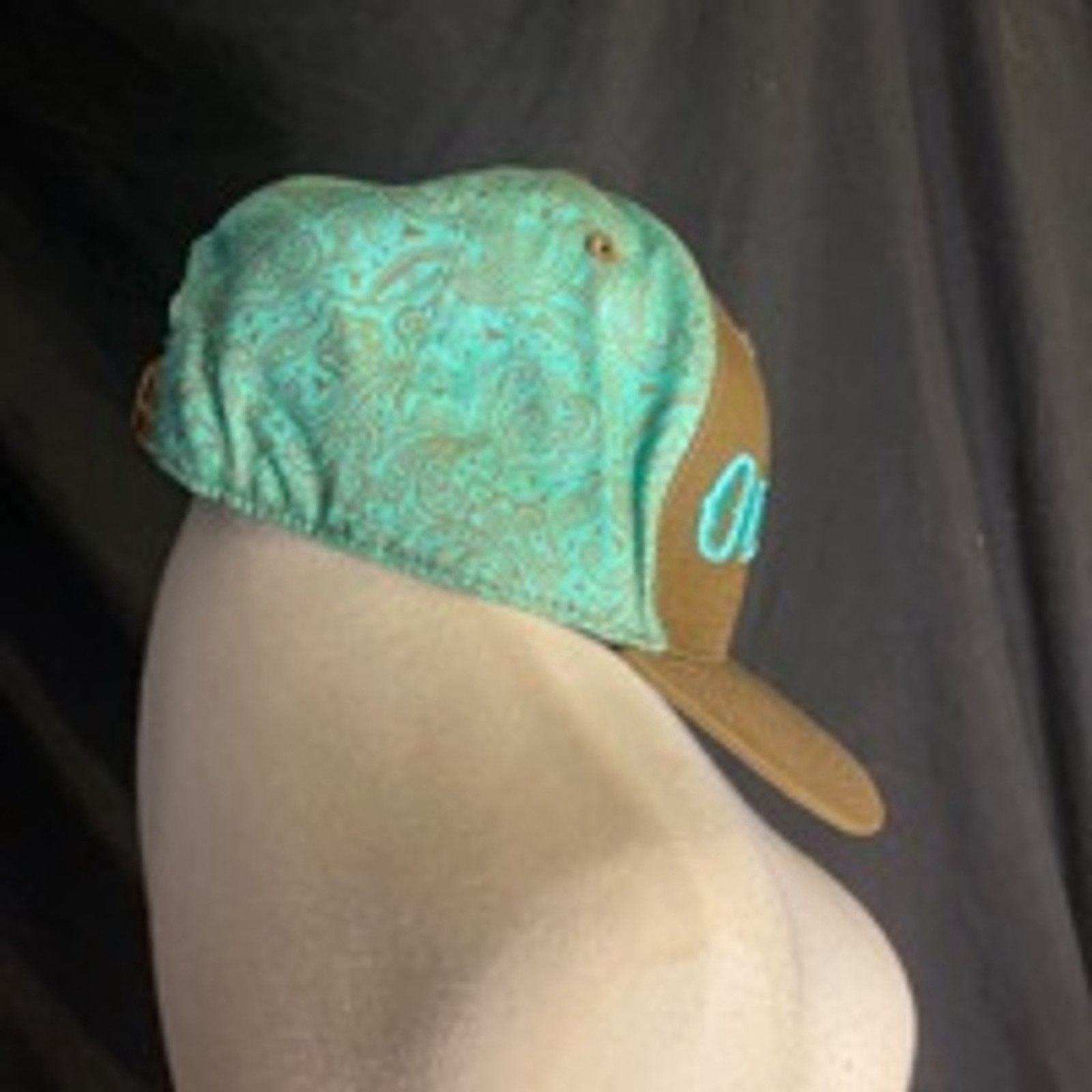 Other Dale Brisby “Ol’ Son” Snapback Rodeo Time Turquoise Paisley Size ONE SIZE - 3 Thumbnail