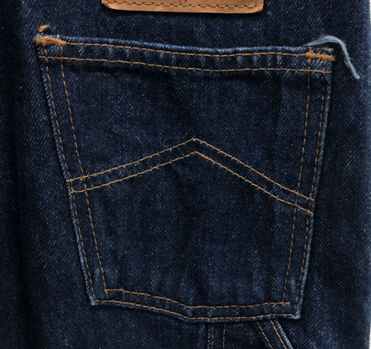 Vintage Vintage Bobson Authentic Western Jeans Overalls Size US 29 - 15 Thumbnail