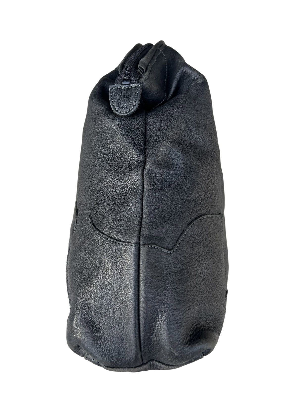 Porter IBIZA Japan Distressed Patina Black Leather Doctor Bag Size ONE SIZE - 11 Thumbnail