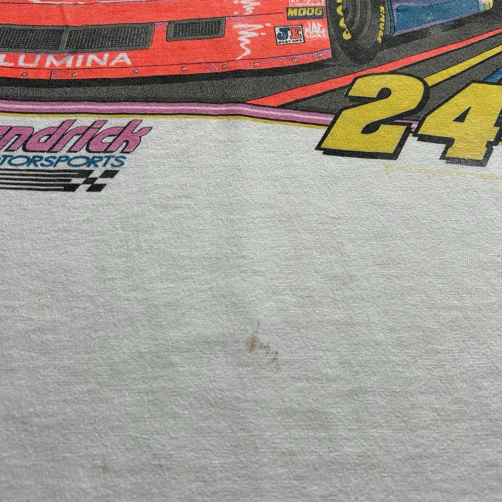 Hanes Jeff Gordon Vintage 90s NASCAR Dupont Racing T Shirt XL Rare Size US XL / EU 56 / 4 - 3 Thumbnail