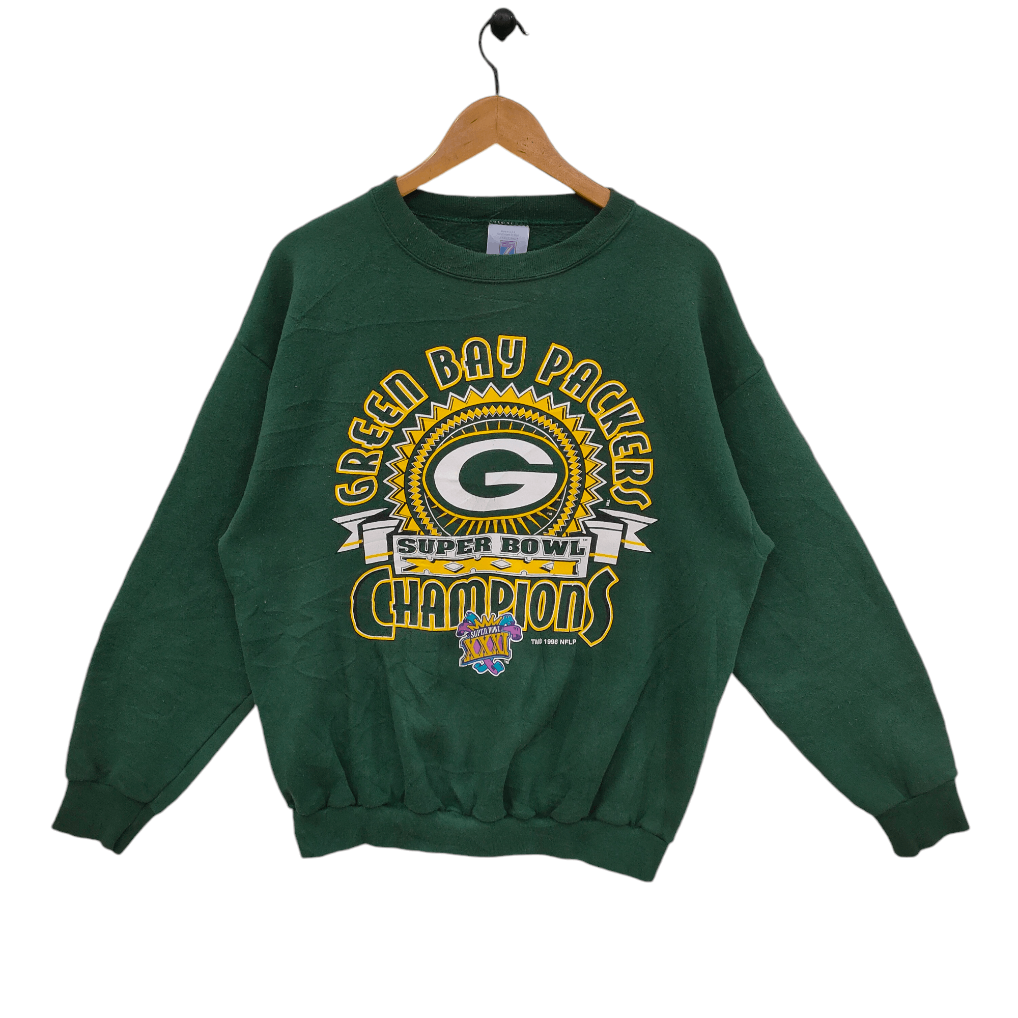 Logo 7 × NFL × Vintage 90s Green Bay Packers Vintage Logo 7 NFL 1996 Super Bowl Size US L / EU 52-54 / 3 - 1 Thumbnail