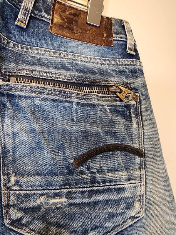 G-Star G Star Raw Men's Navy Denim Jeans Size US 30 / EU 46 - 3 Thumbnail