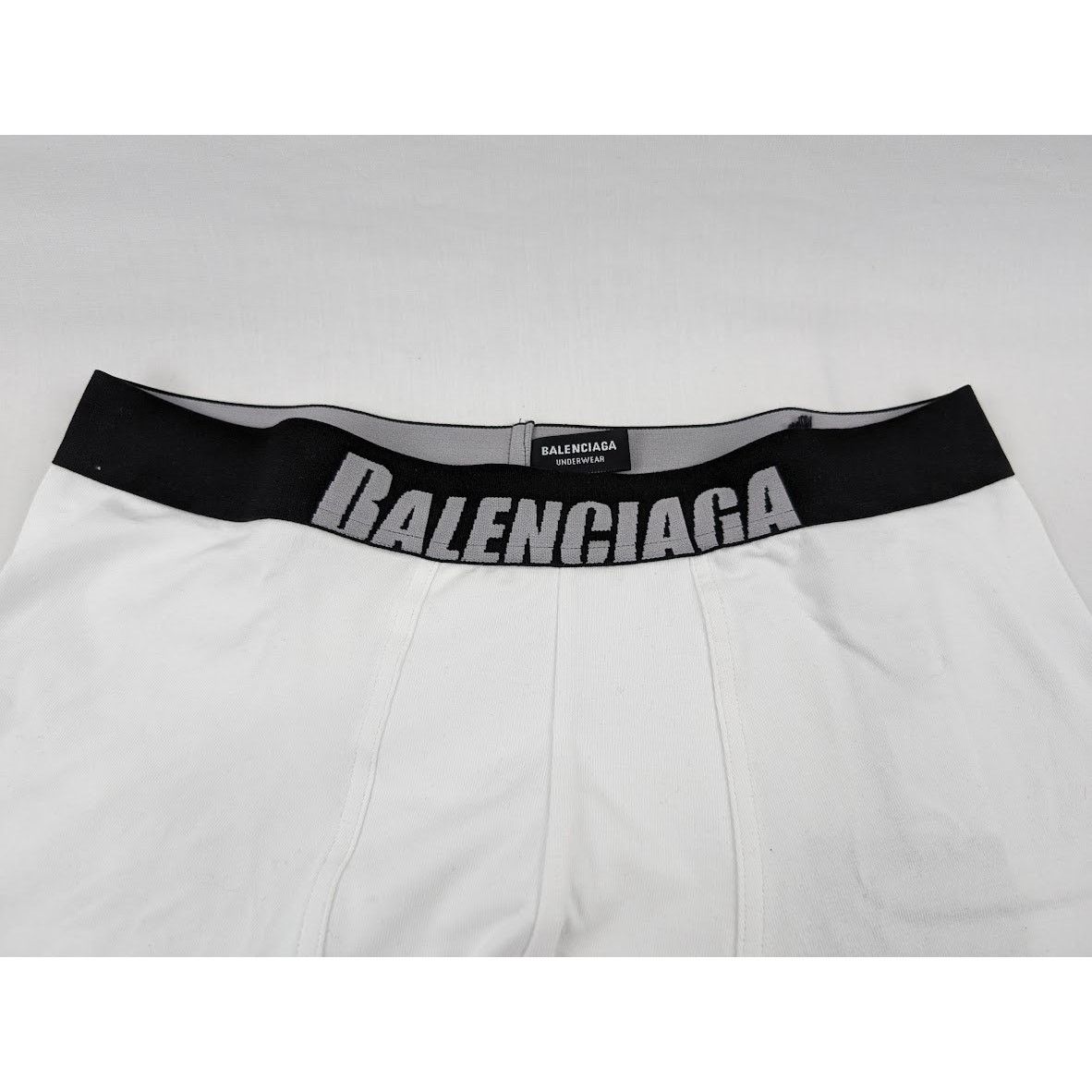 Balenciaga o1rshd1 Q:2 / Boxer Briefs in White Size 30 - 3 Thumbnail
