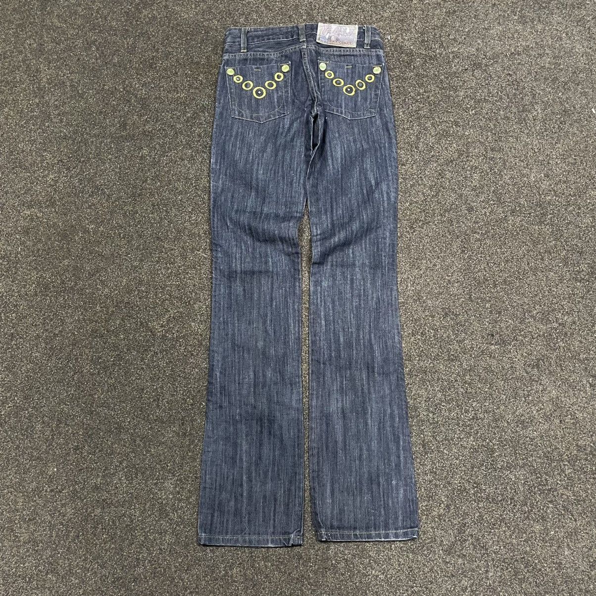 Vintage Y2K Baggy Distressed Cargo Pants Bondage Straps Grunge 30 Size 30" / US 8 / IT 44 - 2 Thumbnail