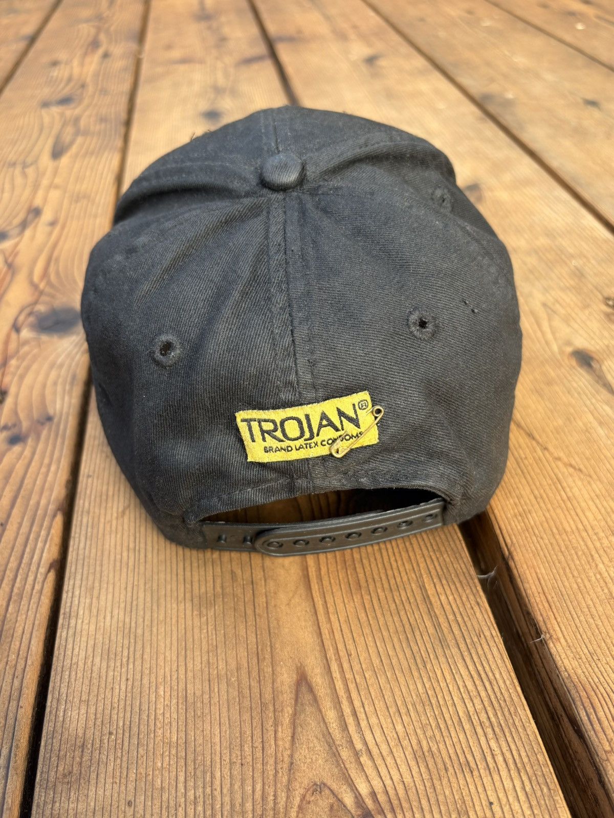 Vintage Trojan™ Magnum Waxed Twill Baseball Hat Size ONE SIZE - 3 Thumbnail