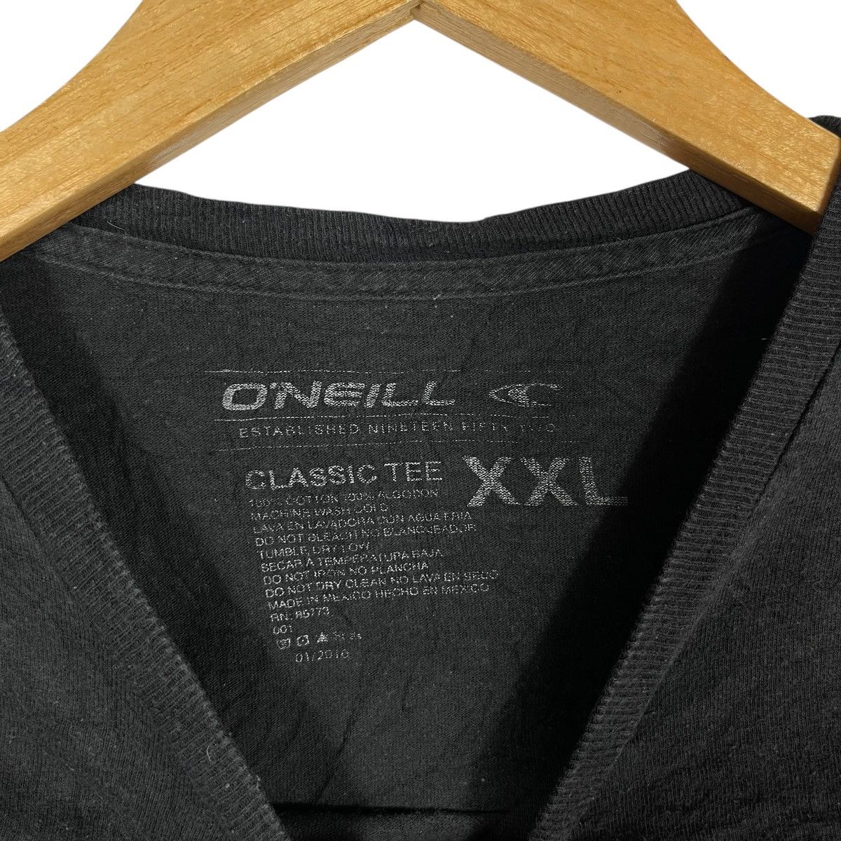 O'Neill O’Neill Black Graphic Logo Surf T-Shirt XXL Big Size Casual Size US XXL / EU 58 / 5 - 3 Thumbnail