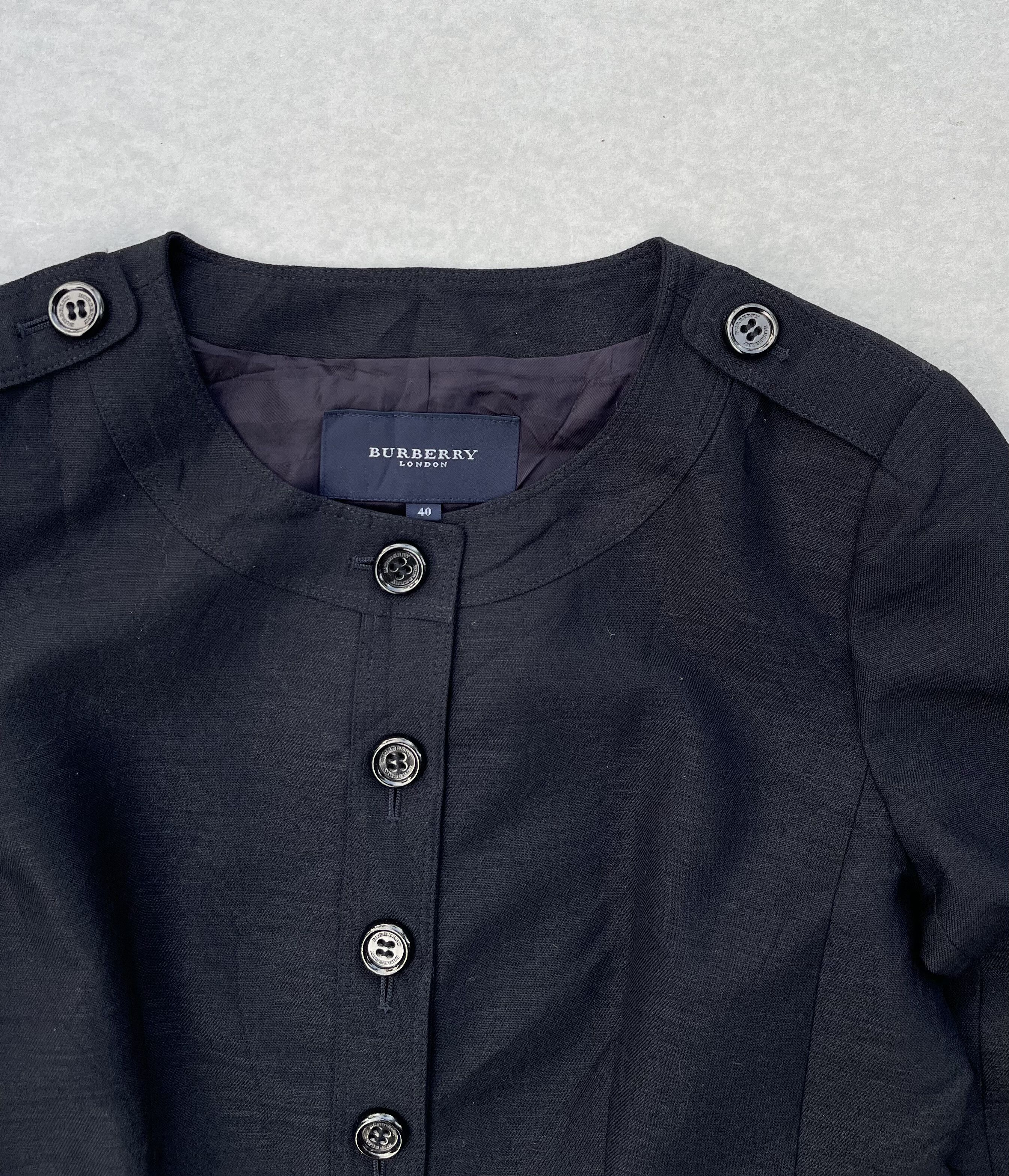 Burberry × Burberry Prorsum 🔥 BURBERRY LONDON WOMEN'S SINGLE BREASTED COAT/JACKET Size S / US 4 / IT 40 - 7 Thumbnail