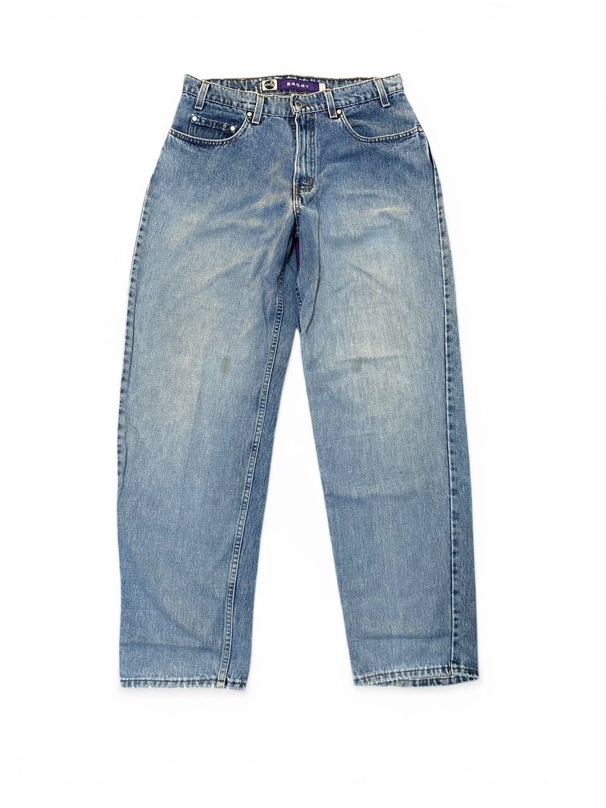 Levi's Vintage 90’s Distressed Baggy Levis Silvertab Blue Jeans Size US 32 / EU 48 - 1 Thumbnail
