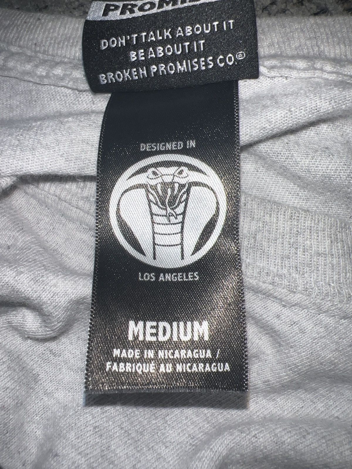 Broken Promises Co. Broken Promises Last Time Was The Last Time LS Tee Size US M / EU 48-50 / 2 - 11 Thumbnail