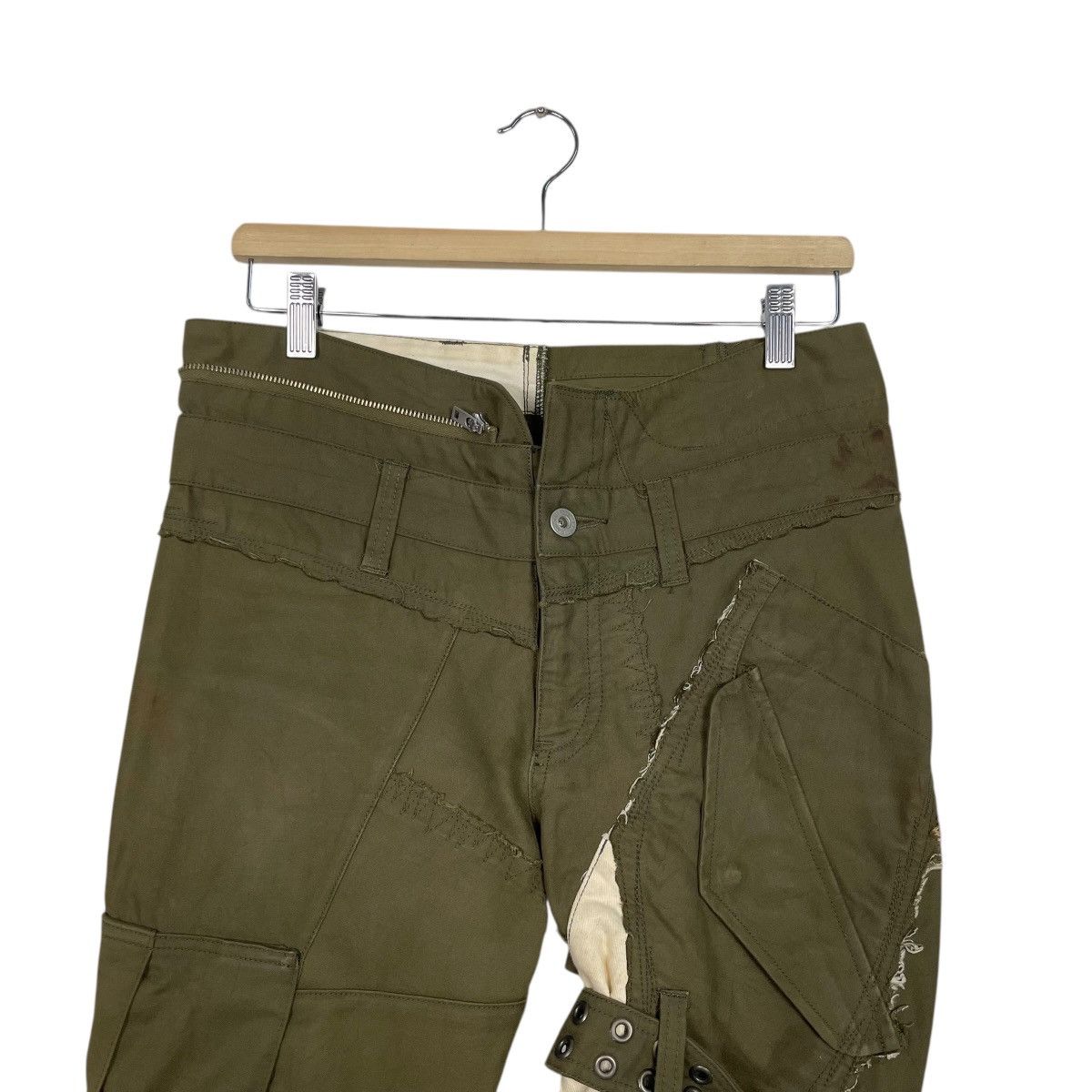 Comme des Garcons Junya Watanabe Cdg AW2006 Deconstructed Military Cargo Pants Size US 32 / EU 48 - 2 Thumbnail