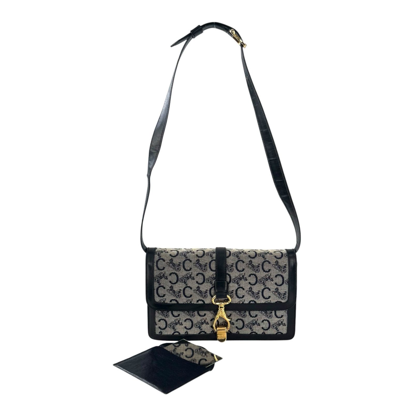 Celine Celine Vintage Triomphe Shoulder Bag Size ONE SIZE - 4 Thumbnail
