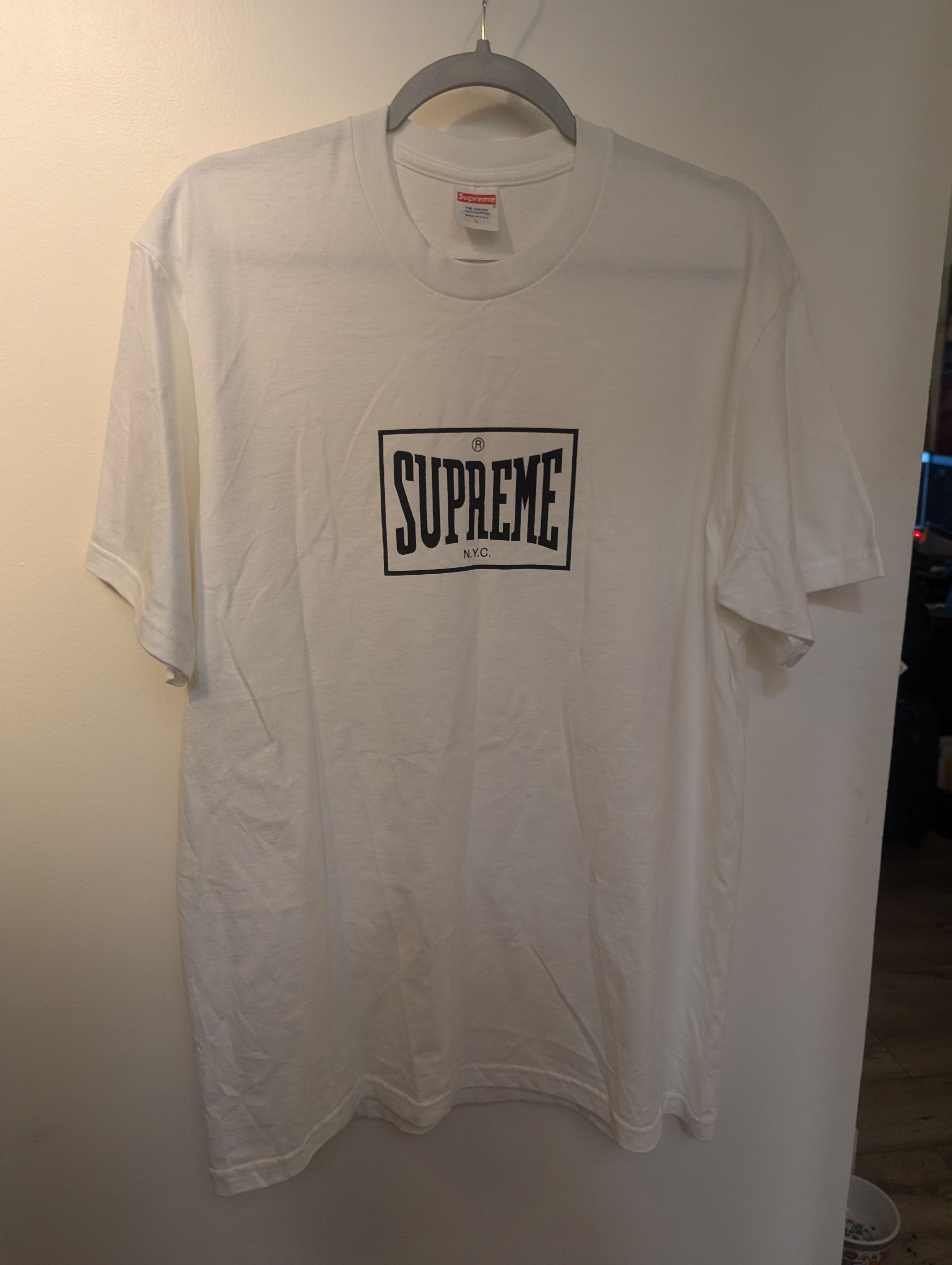 Supreme Supreme Warm Up Tee Size US L / EU 52-54 / 3 - 1 Thumbnail