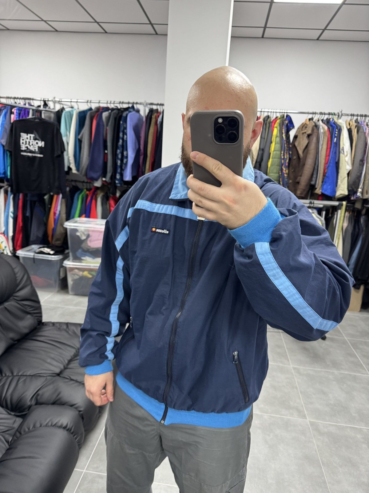 Ellesse × Vintage Vintage Ellesse Track Jacket Size XL Made in Italy Size US XL / EU 56 / 4 - 2 Thumbnail