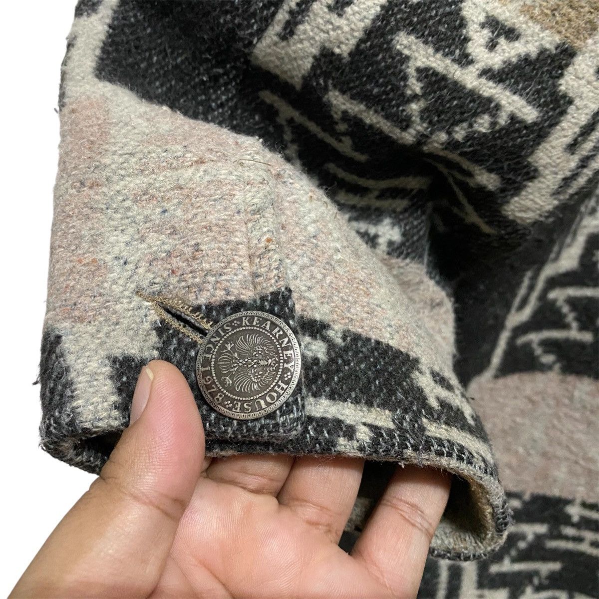 Aztech Mountain Vintage KEARNEY HOUSE Wool Aztec Navajo Winter Jacket Size US L / EU 52-54 / 3 - 10 Thumbnail