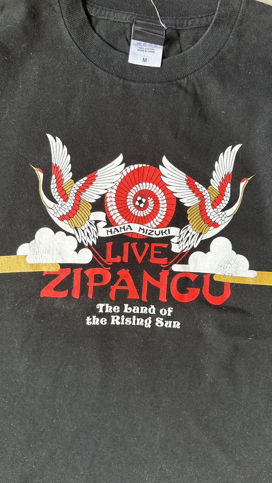 Japanese Brand VINTAGE NANA MOZUKI LIVE ZIPANGU RISING SUN TEE Size US M / EU 48-50 / 2 - 3 Thumbnail